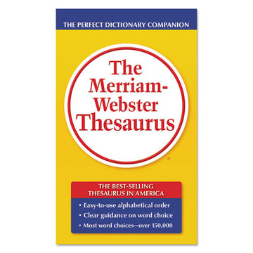 Merriam Webster® The Merriam-webster Thesaurus, Dictionary Companion, Paperback, 800 Pages freeshipping - TVN Wholesale